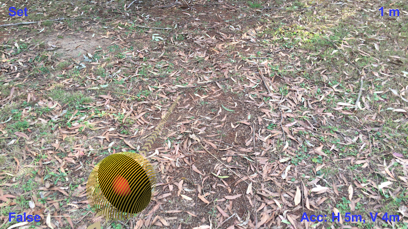Target at 1 Metres